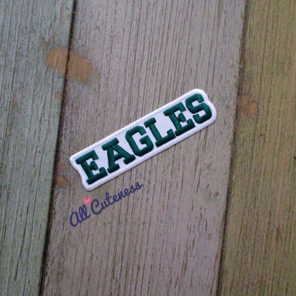 Embroidered Eagles Patch - Picture 1 of 3